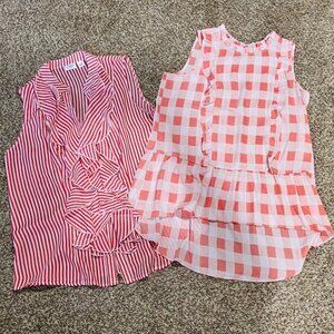 2 for $10 -- 2 Ladies Sleeveless Spring/Summer Tops